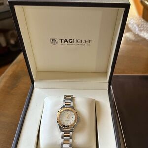 SOLD ‼️ Authentic ‼️ Tag heuer 2 tone with diamond